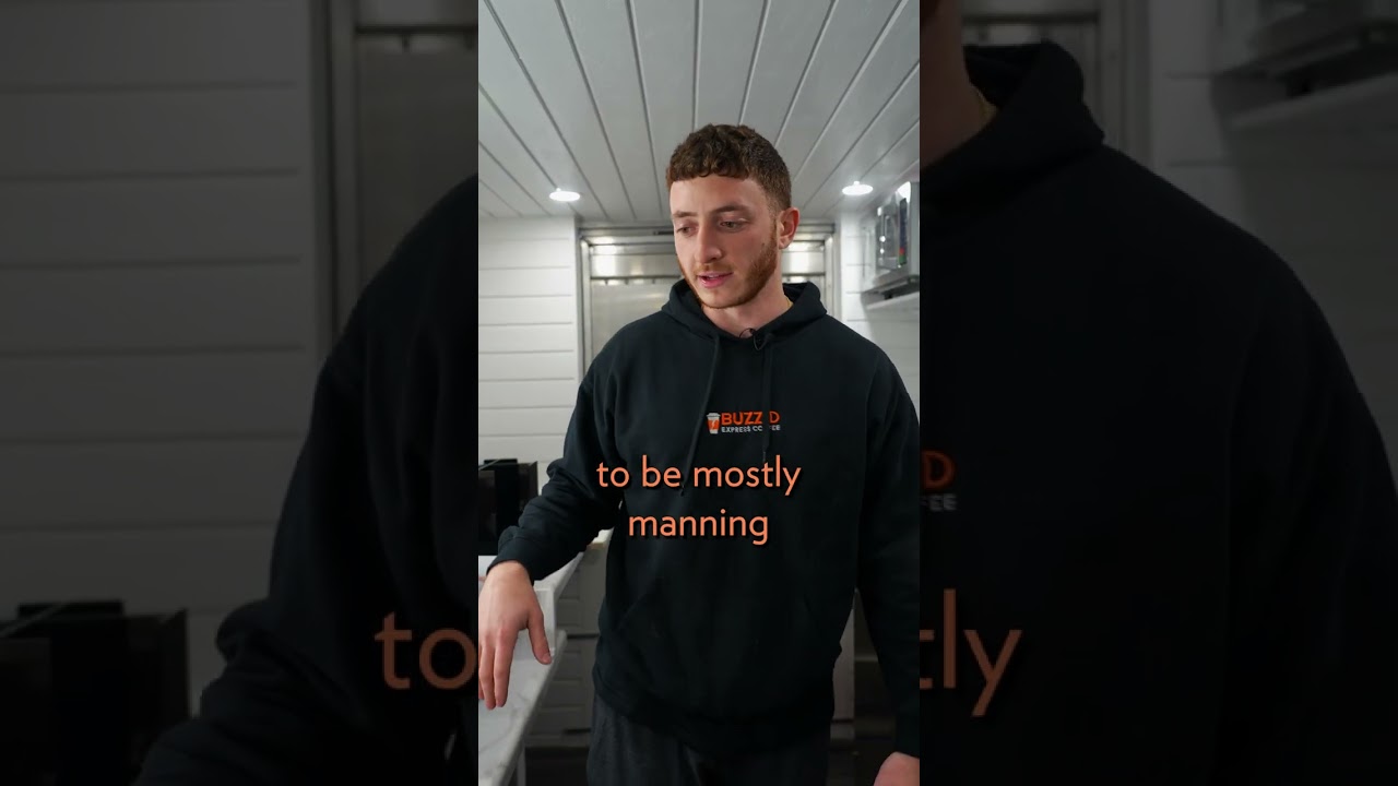 Finished Buzz'd Express Coffee Truck