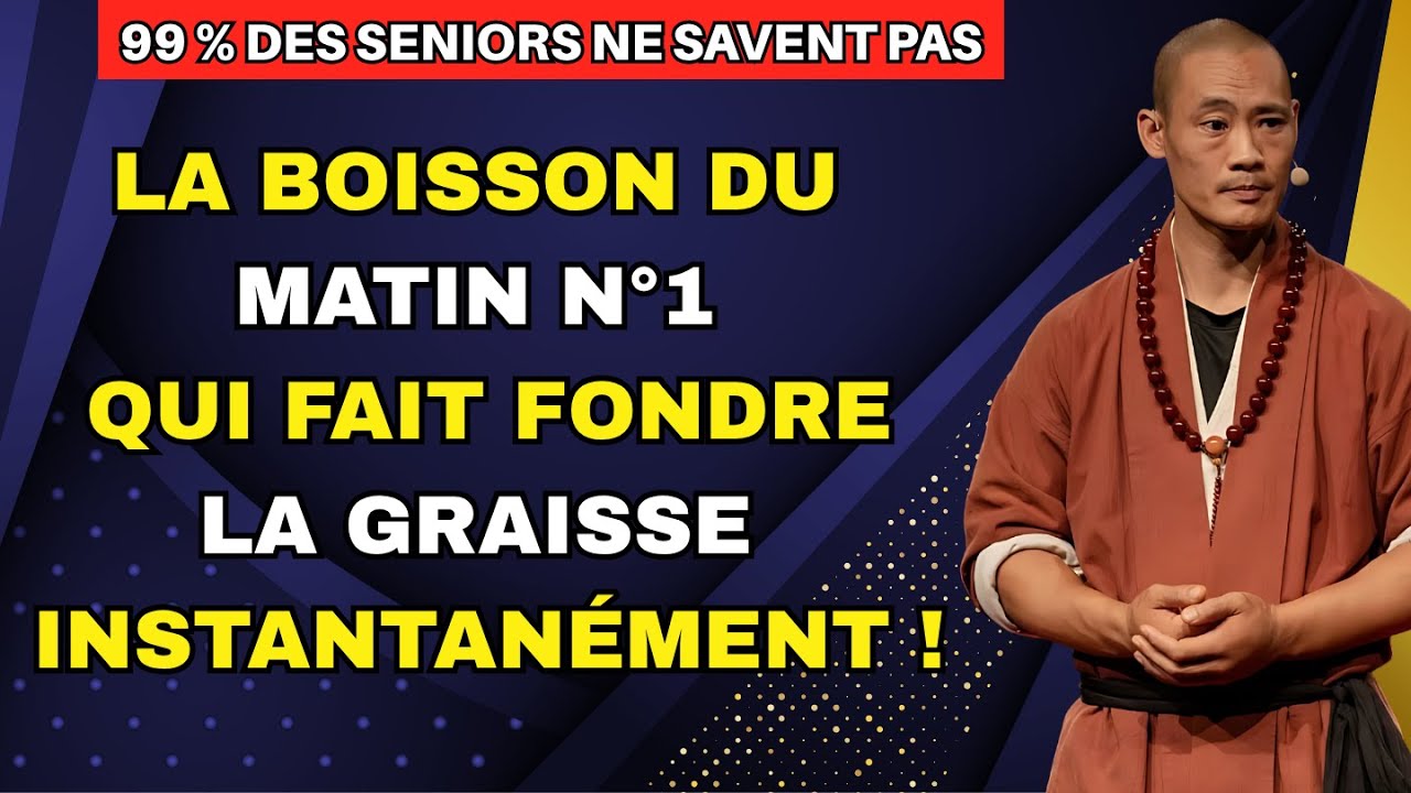 La boisson du matin n°1 qui fait fondre la graisse instantanément ! | Shi Heng YI