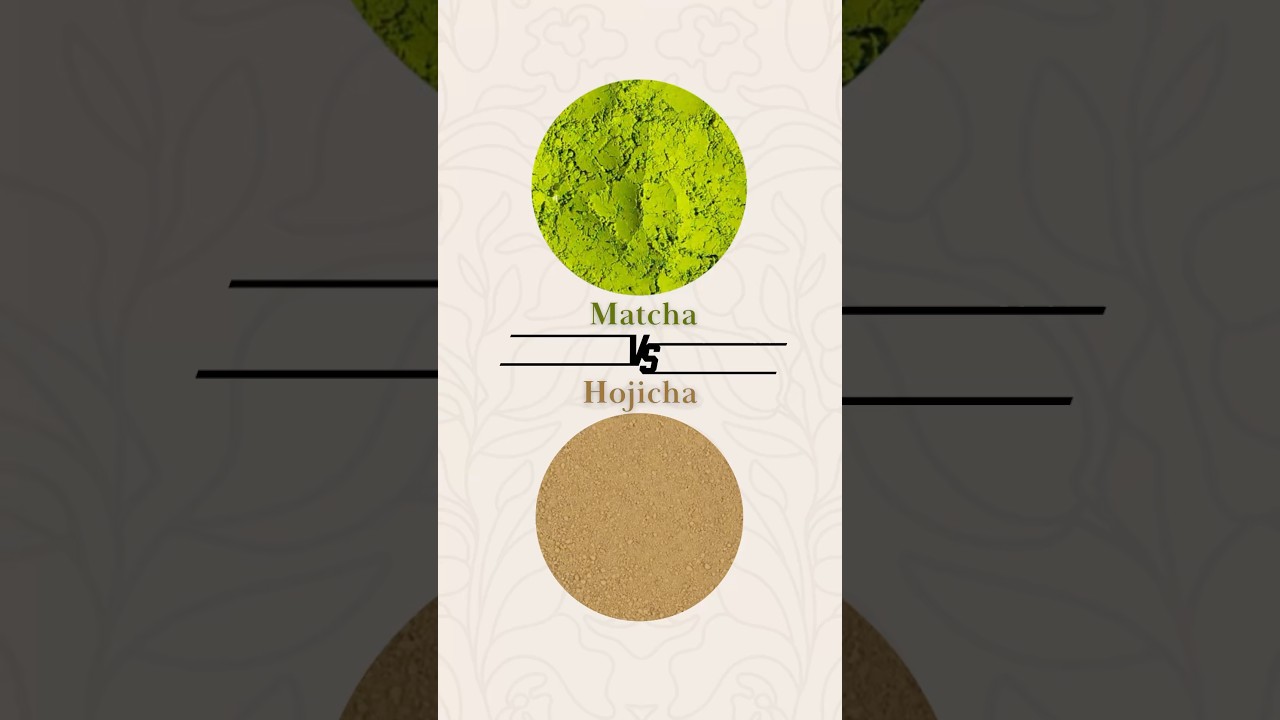 What is Hojicha and how does it compare to Matcha. Which one do you prefer? #hojicha #match