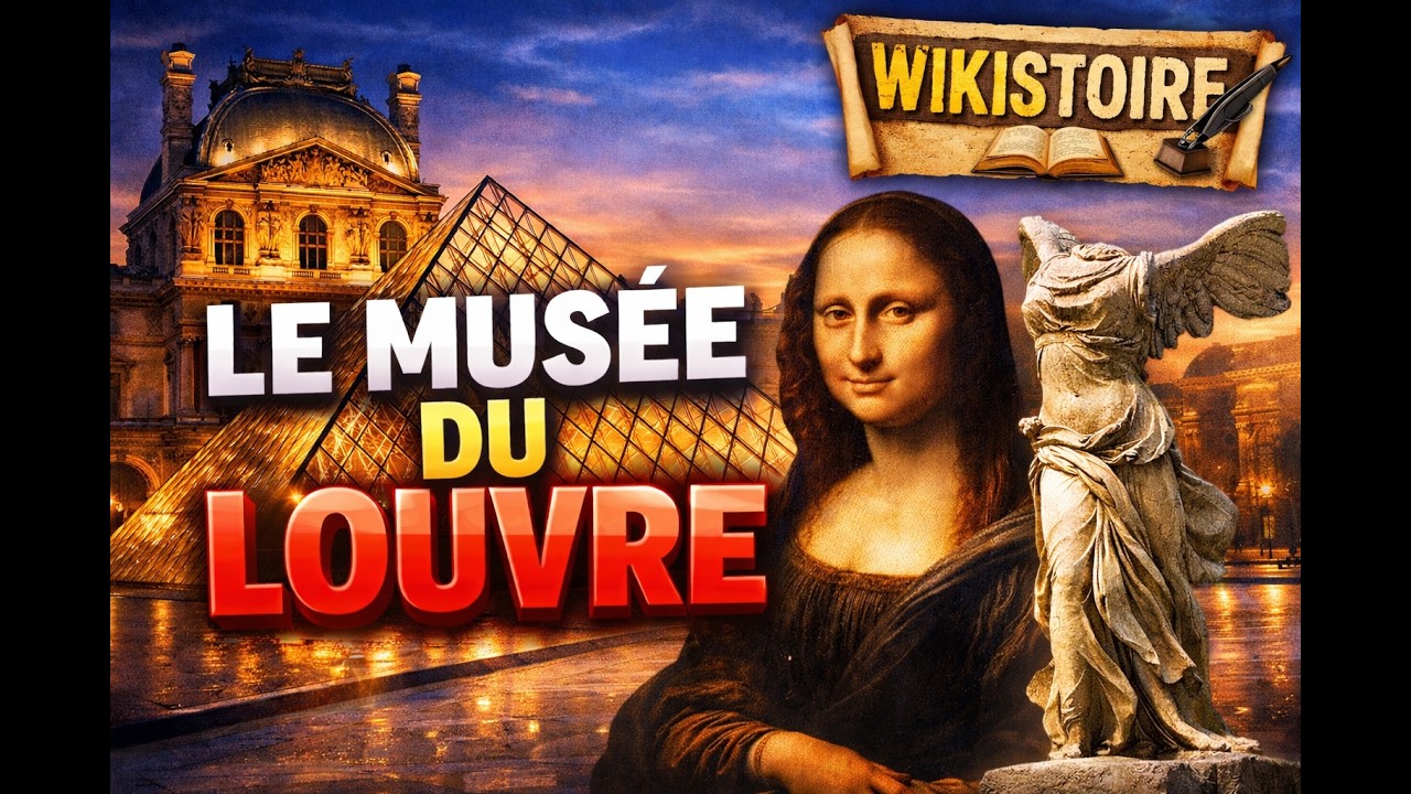 Le Musée du Louvre : le plus grand musée du monde ! #Louvre #Histoire #Musée #Paris #Wikistoire