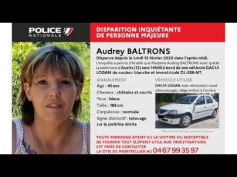 Disparition d’Audrey Baltrons : sa voiture retrouvée au fond de l’eau avec un corps à l'intérieur, d