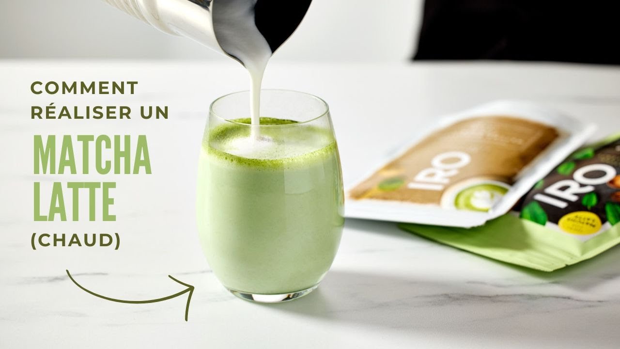 Comment préparer un Matcha Latte chaud