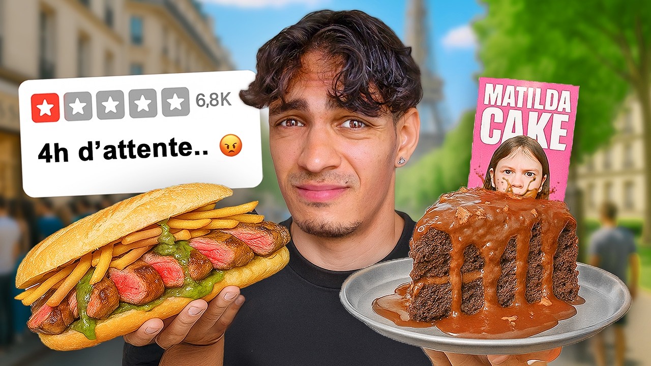 Je teste les restaurants les plus SURCOTÉS de Paris #2