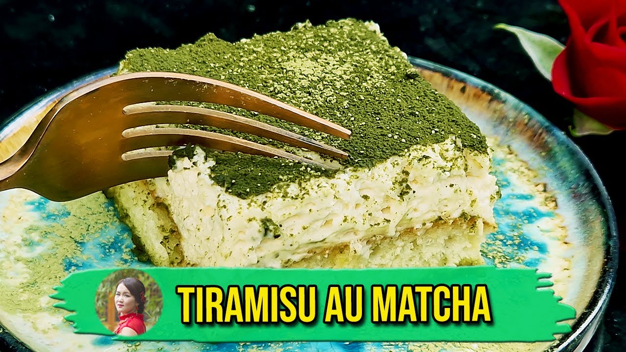 Tiramisu au Matcha : La Recette FACILE et Sans Amertume (Meilleur que le Classique ?)