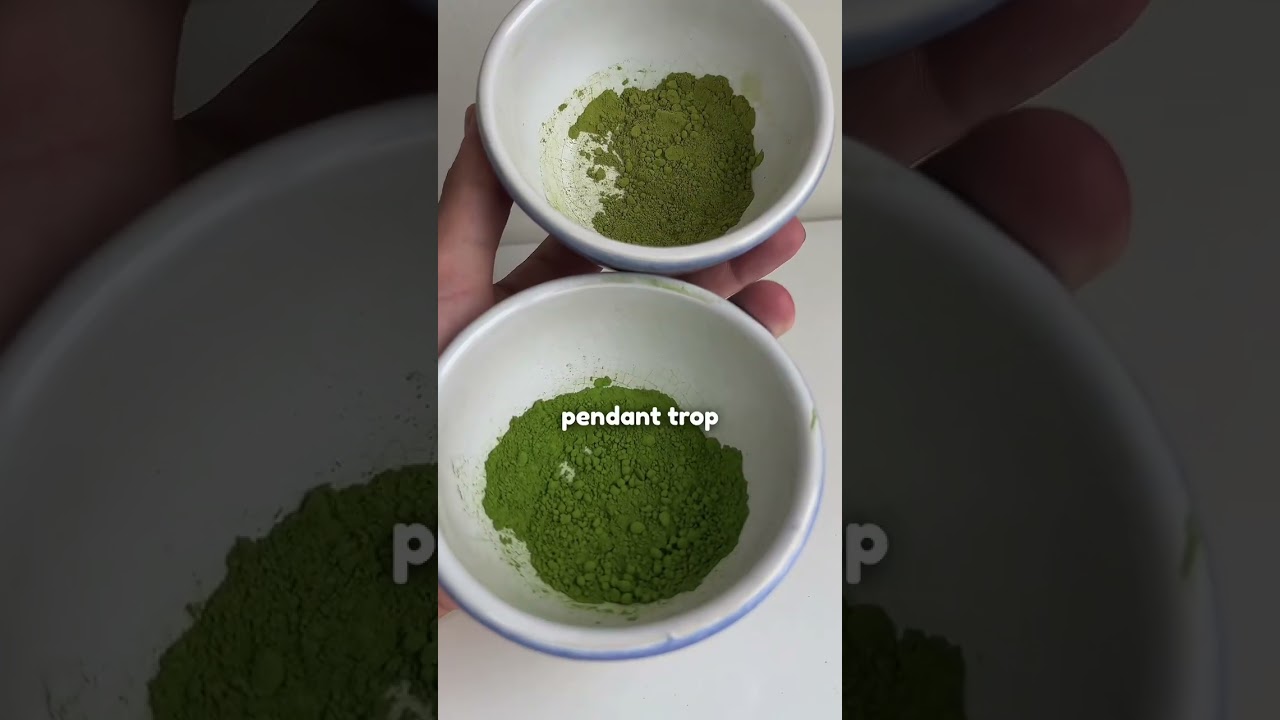Pourquoi le matcha et conservé de cette façon #matcha #matchalatte #matchaetvous