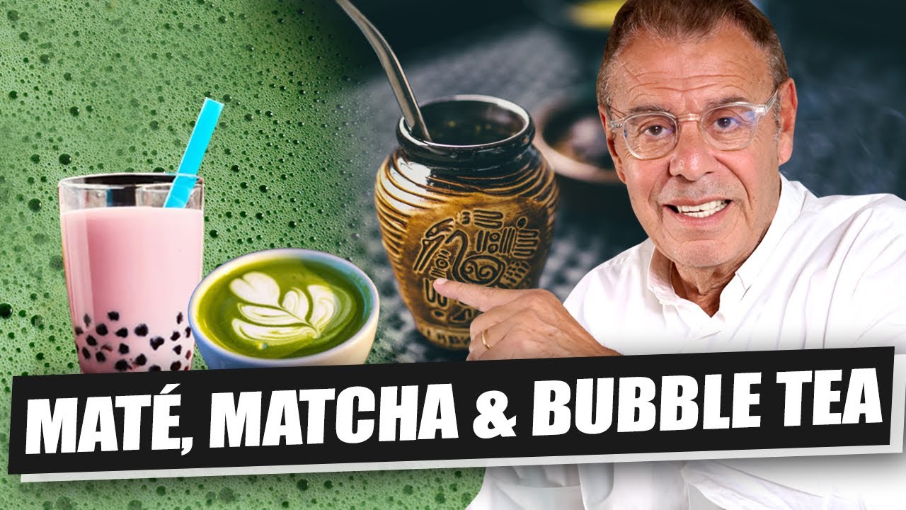 MATÉ, MATCHA & BUBBLE-TEA : LE MEILLEUR ET LE PIRE DU THÉ (sauf que...)