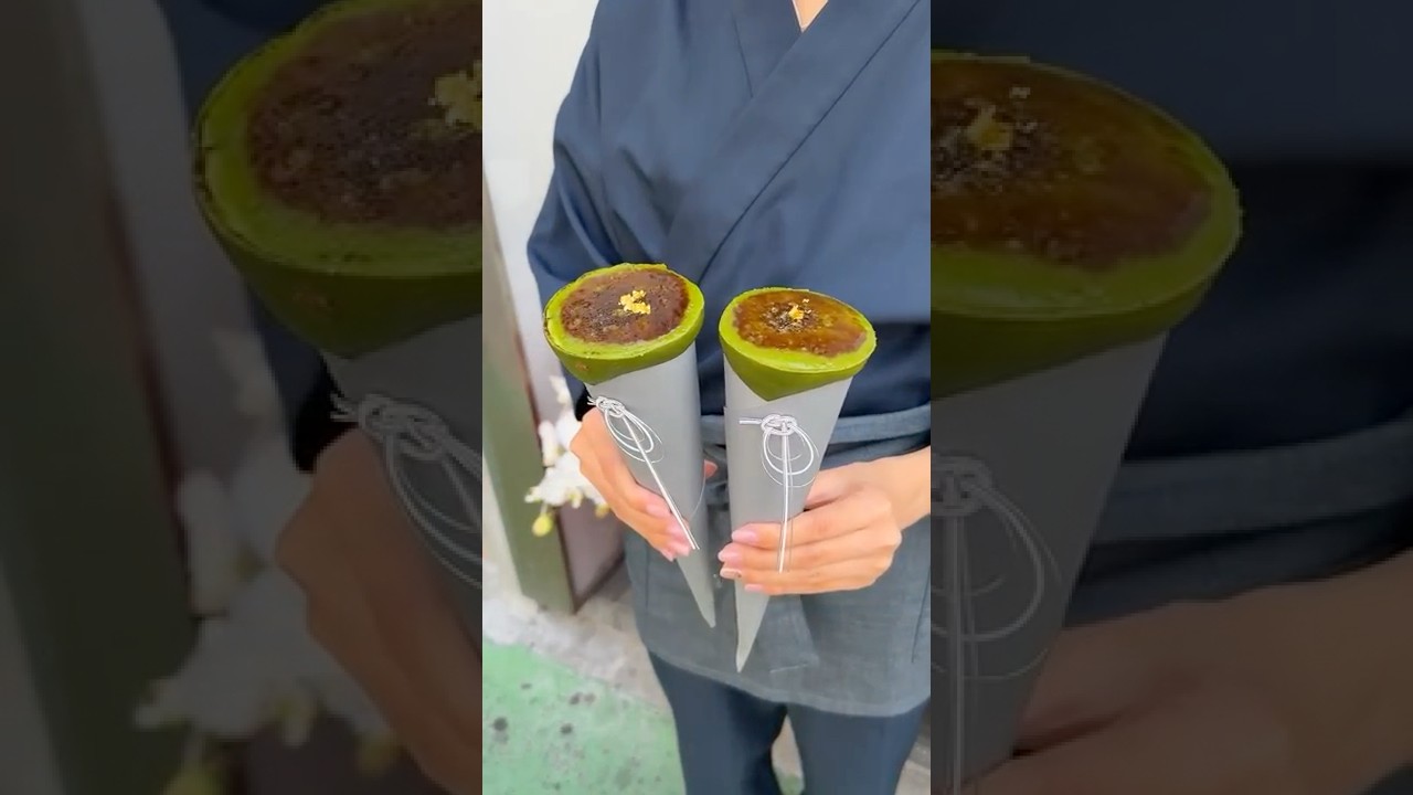 Matcha Brulee Crepe🍵