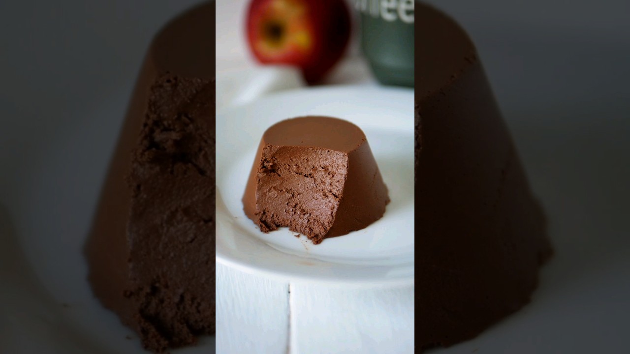 2 INGRÉDIENTS pour cet ULTRA FONDANT 🍫🤤 #recette #dessert #gâteau #chocolat #2ingredients #healthy