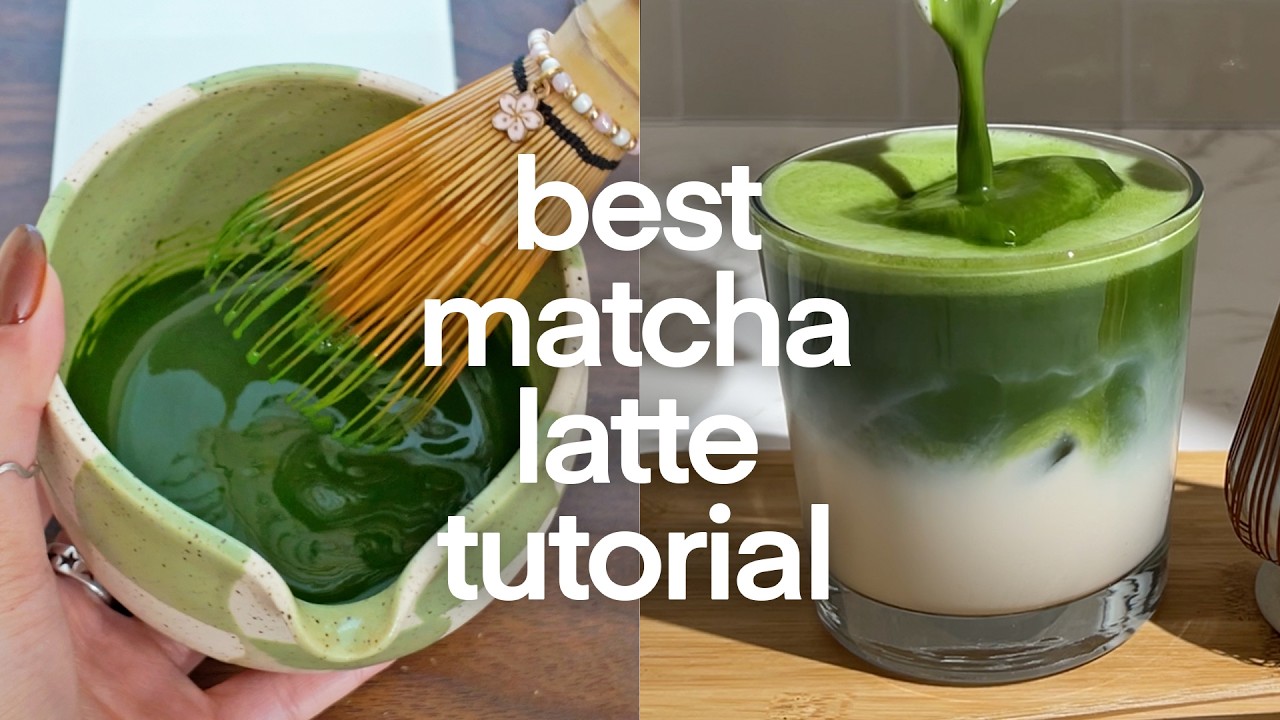 the BEST matcha latte tutorial 2026 (affordable, strong, creamy) 🍵⭐️ + how to clean matcha tools
