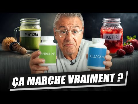 SPIRULINE, COLLAGÈNE, KÉFIR & MATCHA : 4 SUPER-ALIMENTS qui Changent TOUT ?