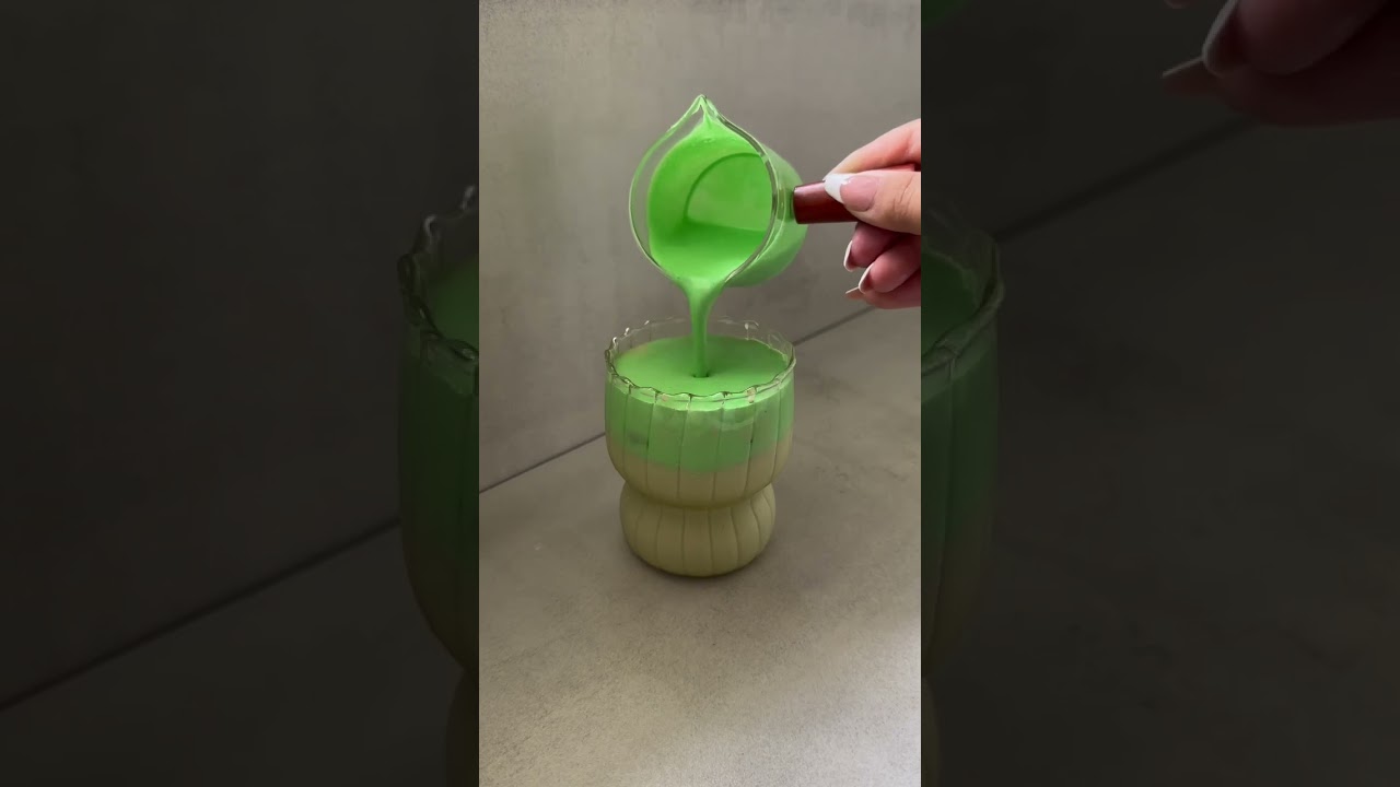 Pandan + Matcha + Chaga = the ultimate green dream in a cup!