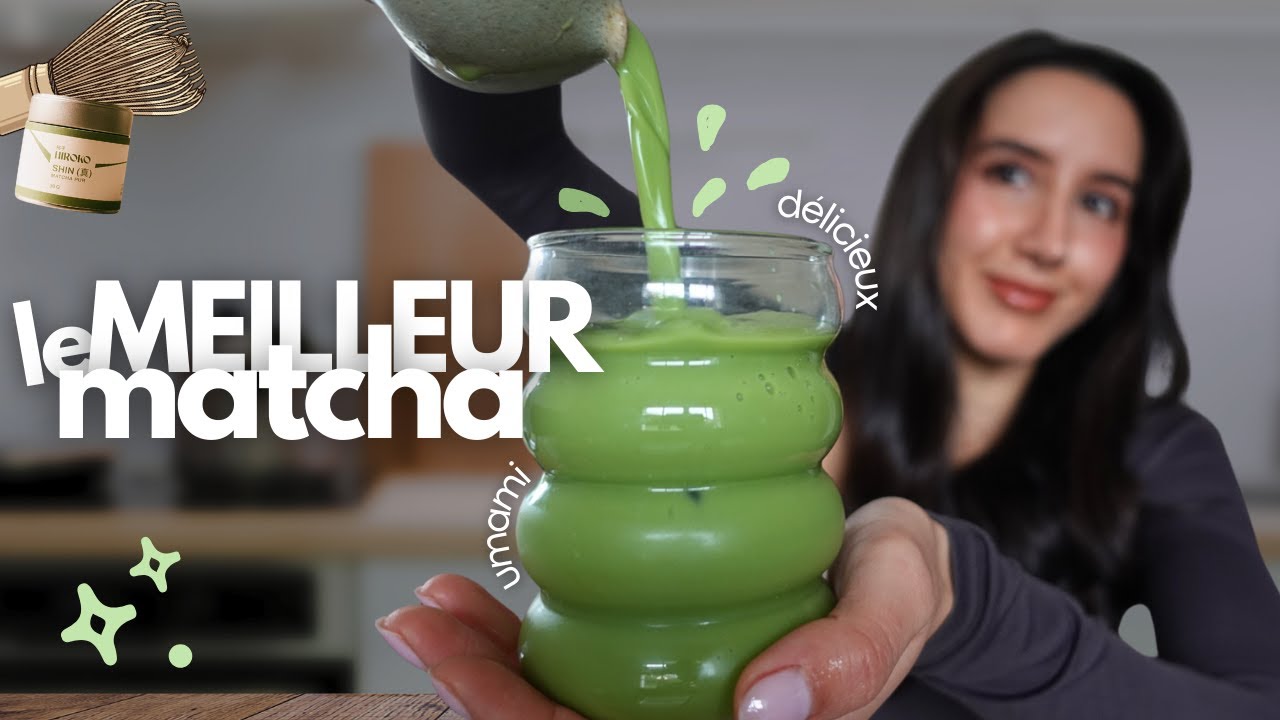 Comment préparer le MEILLEUR matcha latte (facile & vraiment bon !)