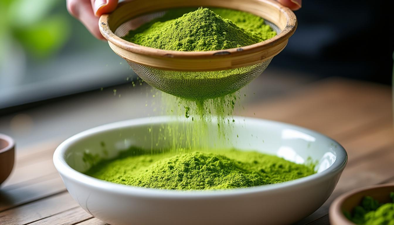 découvrez pourquoi tamiser le matcha avant utilisation est essentiel et quels bénéfices cela apporte pour une préparation parfaite et un goût optimal.
